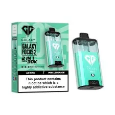 Box of 10 Crystal Galaxy Focus 2 30K Puffs Prefilled Pod Kit | Only £119.99