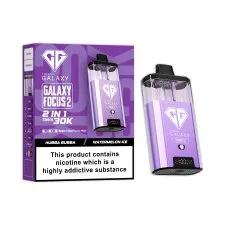 Box of 10 Crystal Galaxy Focus 2 30K Puffs Prefilled Pod Kit | Only £119.99