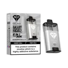 Box of 10 Crystal Galaxy Focus 2 30K Puffs Prefilled Pod Kit | Only £119.99