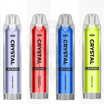 Crystal Legend 4000 Puffs Disposable Vape | 21 Flavours | Best Price