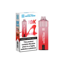 Strawberry Raspberry Cherry Ice Crystal Prime 10000 Puffs Prefilled Pod Kit | Only £6.99 | Any 3 for £18