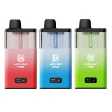Aura Bar Twist 40K Puffs Prefilled Pod Kit | Only £10.99 | Any 3 for £30