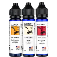 Element 50ml Shortfill E-Liquids | Only £5.99
