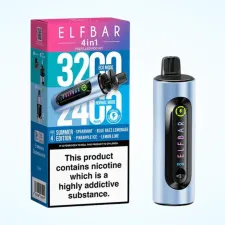 Elf Bar 4 in 1 3200 Puffs Prefilled Pod Kit | Only £8.99 | Any 3 for £24