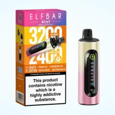 Elf Bar 4 in 1 3200 Puffs Prefilled Pod Kit | Only £8.99 | Any 3 for £24