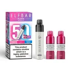 Elf Bar Plus 50K Puffs Refillable Kit | Only £12.99 | Any 3 for £35
