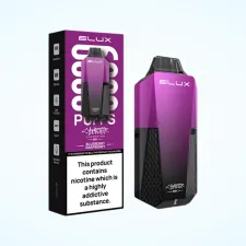 Blueberry Raspberry Elux Cyberover 6000 Vape Kit | Only £8.49 | Any 3 for £24