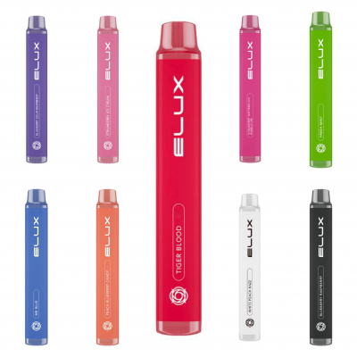 Box Of 10 Elux Legend Mini 600 Puffs Disposable Vape - Check Price