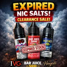 EXPIRED NIC SALTS | 10 FOR £2