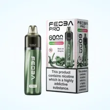Watermelon Raspberry Feoba Pro 6000 Puffs Prefilled Pod Kit | Only £7.99 | Buy 3 for £22
