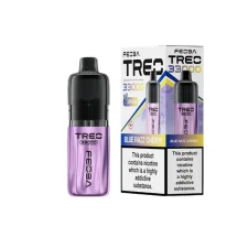 Blue Razz Cherry Feoba Treo 33000 Puffs Prefilled Pod Kit | Only £8.99 | Any 3 for £24