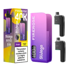 Firerose Slidego 40K Puffs Prefilled Pod Kit | Only £9.99 | Any 3 for £27