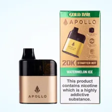 Gold Bar Apollo 20000 Puffs Pod Vape Kit | Only £9.99 | Any 3 for £25