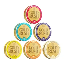 Gold Rush Nicotine Pouches by Gold Bar | Only £4.99 | Any 3 for £12