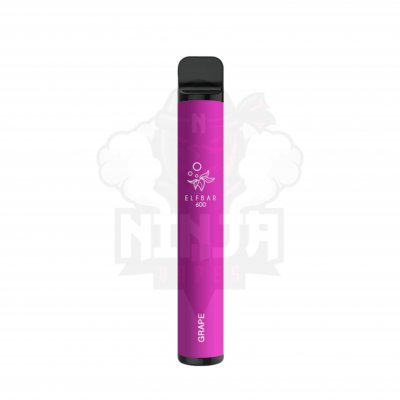 Grape Elf Bar 600 Puffs | 40+ Flavours | Check Our Price