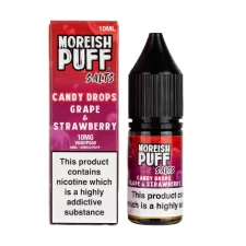 Grape & Strawberry Candy Nic Salt E-Liquid by Moreish Puff