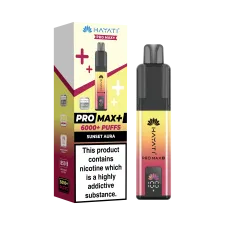 Hayati Pro Max Plus 6000 Puffs Prefilled Vape Kit | Only £8.99 | Any 3 for £24