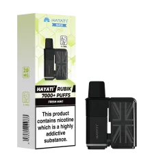 Hayati Rubik 7000 Prefilled Refill Pods | Only £7.99 | Any 3 for £23