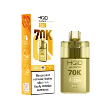 Box of 5 / Box of 10 HQD Glow Air 70K Puffs Prefilled Pod Kit