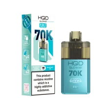 Box of 5 / Box of 10 HQD Glow Air 70K Puffs Prefilled Pod Kit