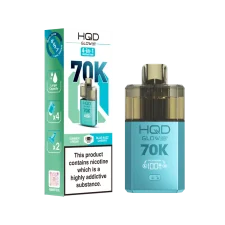 Box of 5 / Box of 10 HQD Glow Air 70K Puffs Prefilled Pod Kit