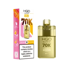 Box of 5 / Box of 10 HQD Glow Air 70K Puffs Prefilled Pod Kit