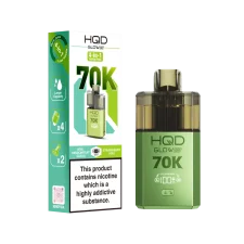 Box of 5 / Box of 10 HQD Glow Air 70K Puffs Prefilled Pod Kit