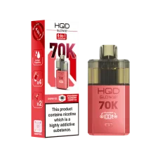 Box of 5 / Box of 10 HQD Glow Air 70K Puffs Prefilled Pod Kit