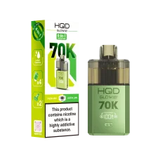 Box of 5 / Box of 10 HQD Glow Air 70K Puffs Prefilled Pod Kit