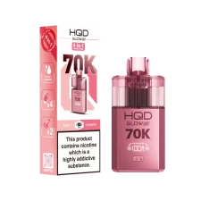 Box of 5 / Box of 10 HQD Glow Air 70K Puffs Prefilled Pod Kit