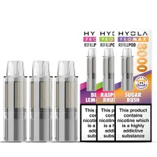 Hyola Pro Max 8000 Puffs Prefilled Refill Pods | Only £5.99 | Any 3 for £17