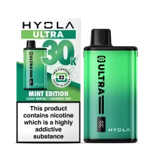 Box of 10 Hyola Ultra 30K Puffs Prefilled Pod Kit | Only £109.99