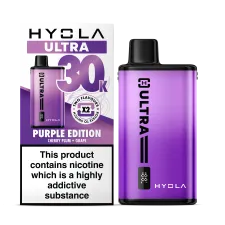 Box of 10 Hyola Ultra 30K Puffs Prefilled Pod Kit | Only £109.99