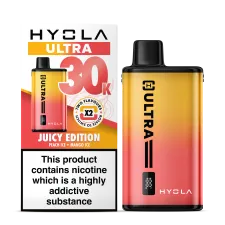 Box of 10 Hyola Ultra 30K Puffs Prefilled Pod Kit | Only £109.99