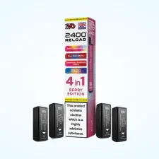 IVG 2400 Reload 4 in 1 Pre-filled Pod – Berry Edition