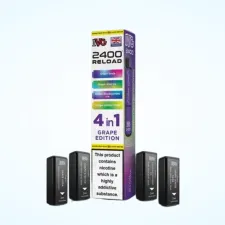 IVG 2400 Reload 4 in 1 Pre-filled Pod – Grape Edition