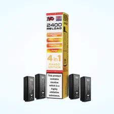 IVG 2400 Reload 4 in 1 Pre-filled Pod – Mango Edition