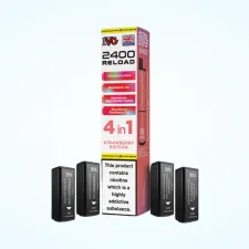 IVG 2400 Reload 4 in 1 Pre-filled Pod – Strawberry Edition