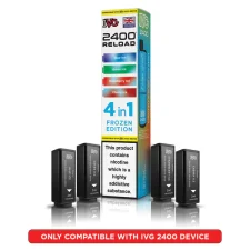 IVG 2400 Reload 4 in 1 Prefilled Refill Pods | Only £6.99 | Any 3 for £18