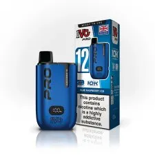 IVG Pro 12 10K Puffs Starter Kit 0mg (Zero Nicotine) | Only £8.99 | Any 3 for £24