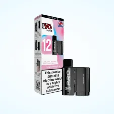 Strawberry Ice IVG Pro 12 Prefilled Pods 20MG | Only £6.99 | Buy 3 for 18