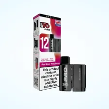 Red Sour Raspberry IVG Pro 12 Prefilled Pods 20MG | Only £6.99 | Buy 3 for 18