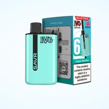 Classic Menthol IVG SAVR 3000 Puffs Vape Kit | Only £5.99 | Any 3 for £15