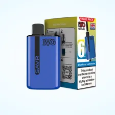 Blue Razz Lemonade IVG SAVR 3000 Puffs Vape Kit | Only £5.99 | Any 3 for £15