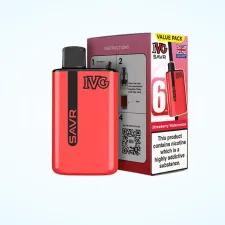 Strawberry Watermelon IVG SAVR 3000 Puffs Vape Kit | Only £5.99 | Any 3 for £15