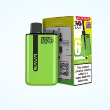 Lemon Lime IVG SAVR 3000 Puffs Vape Kit | Only £5.99 | Any 3 for £15