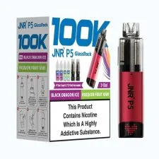 JNR P5 Glassrock 100K Puffs Refillable Pod Kit | Only £29.99 | Any 2 for £39.99