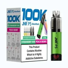 JNR P5 Glassrock 100K Puffs Refillable Pod Kit | Only £29.99 | Any 2 for £39.99