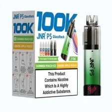 JNR P5 Glassrock 100K Puffs Refillable Pod Kit | Only £29.99 | Any 2 for £39.99