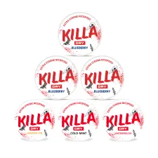 Killa DRY Nicotine Pouches | Only £3.99 | Any 3 for £9